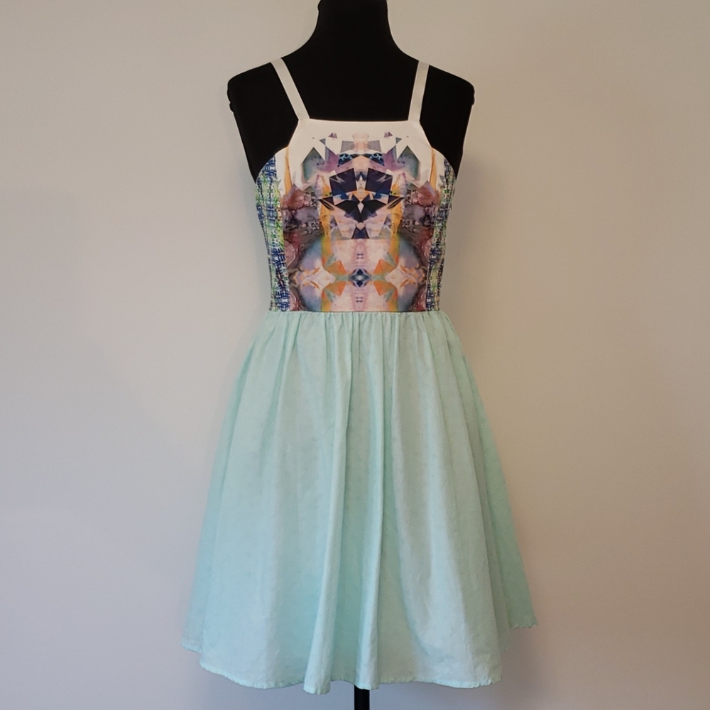 Hannah Goff kaleidoscope print dress